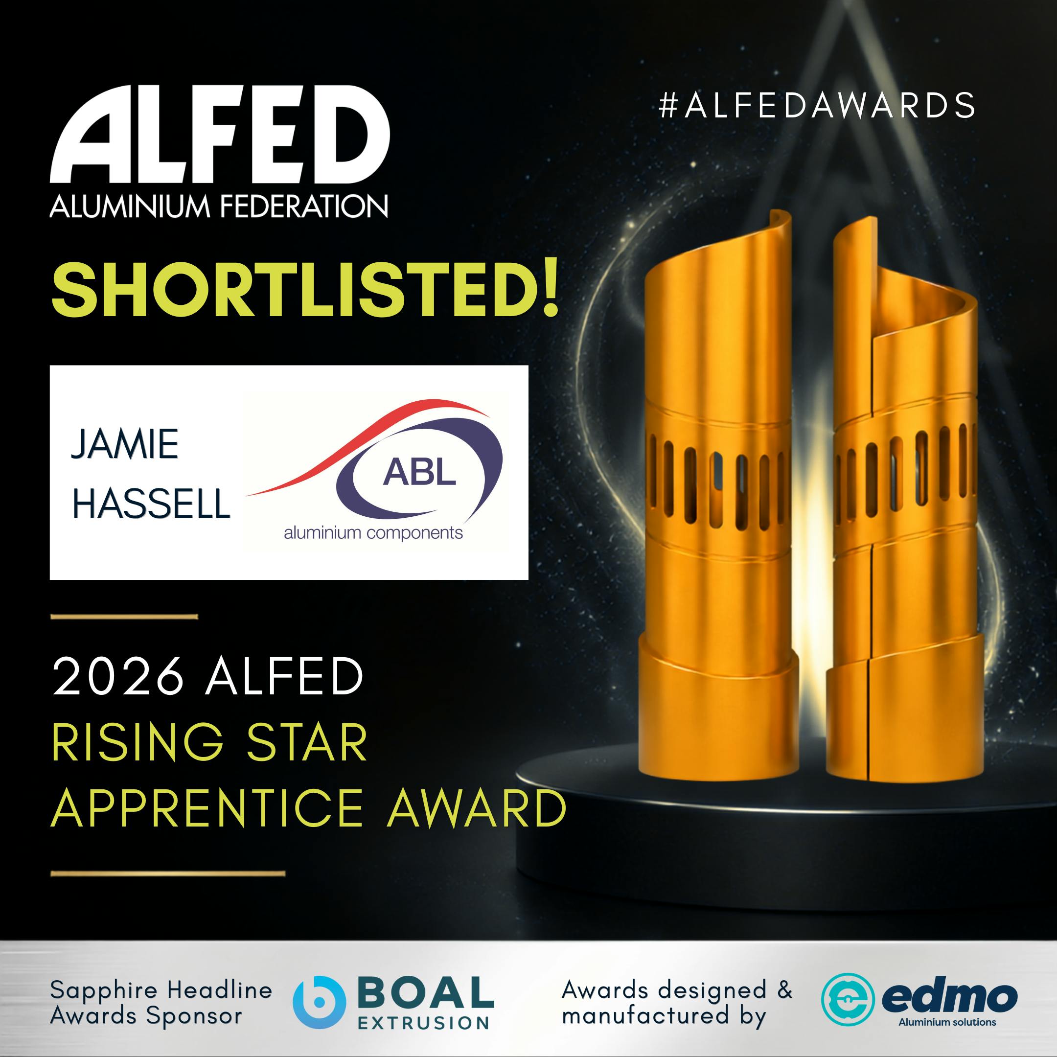 Jamie Hassell Shortlisted 2